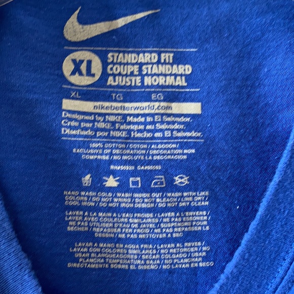 Royal blue Nike T-shirt - Picture 4 of 4
